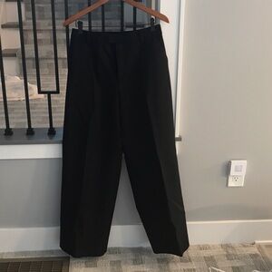 Good American Black Wide Leg Pants
